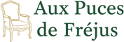 Aux Puces de Fréjus Logo 透明背景两行版